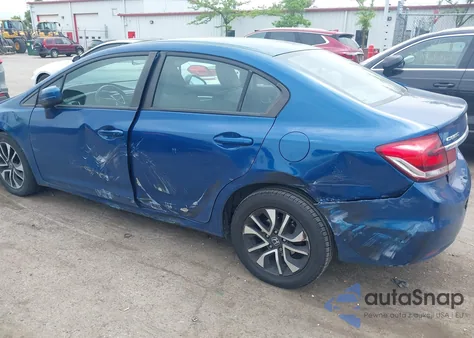 2014 Honda Civic Ex из США, поврежденный, VIN 2HGFB2F83EH556725